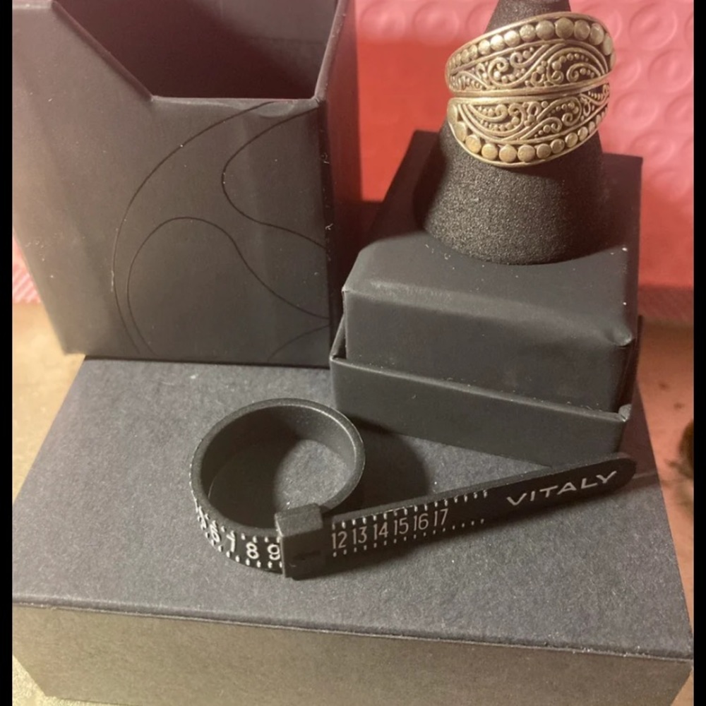 Sterling Silver wrap wring size 9